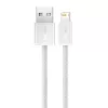 Baseus Dynamic laidas USB į Lightning, 2,4 A, 2 m (baltas)