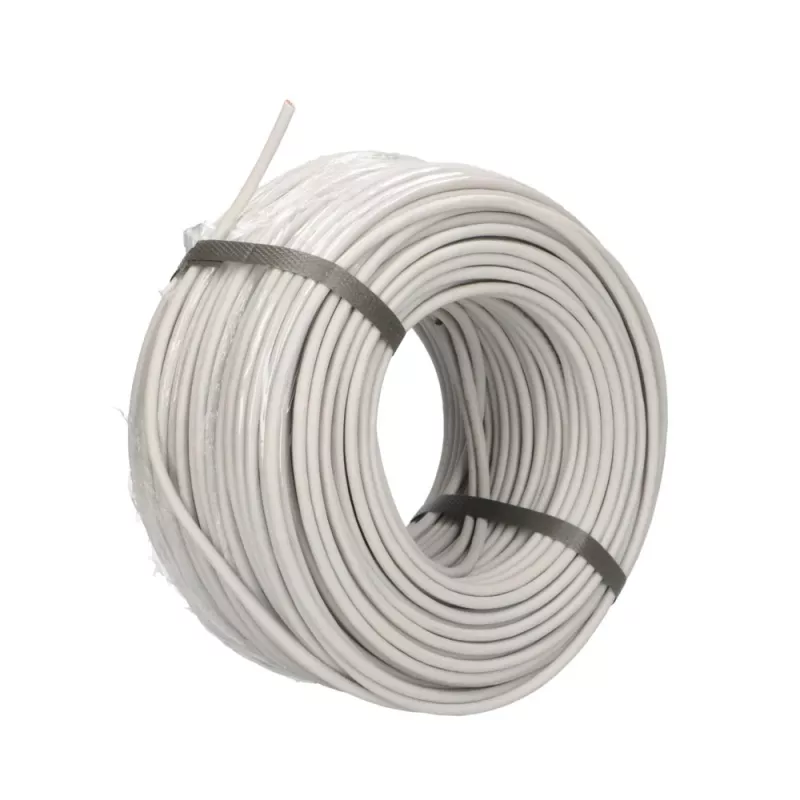 Tinklo kabelis Extralink Twisted pair CAT5E UTP (U/UTP) V2 100M Pilka