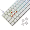 Laidinė mechaninė klaviatūra White Shark Shinobi-2 (GK-004211) — US išdėstymas, raudoni jungikliai, balta