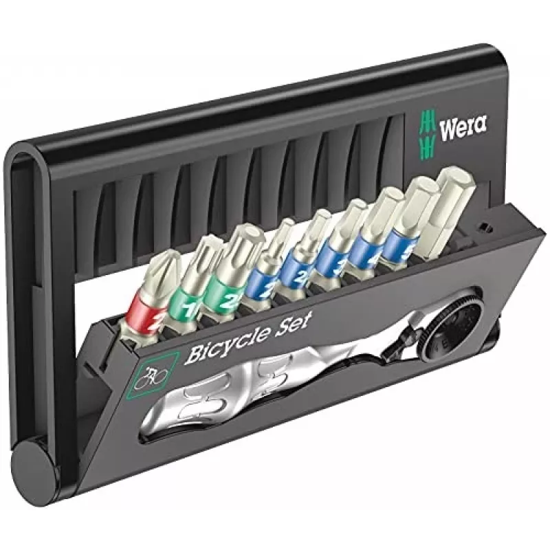 Wera dviračio rinkinys 9 10 įrankių