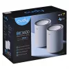 Tinklinė sistema Cudy M3600 Dviejų dažnių juostų Wi‑Fi 7 2882 Mbit/s, 2 vnt., 4 antenos, 3x LAN, 512 MB RAM, 2 GHz procesorius