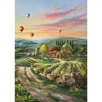 Thomas Kinkade Studios: Peaceful Valley Vineyard, dėlionė