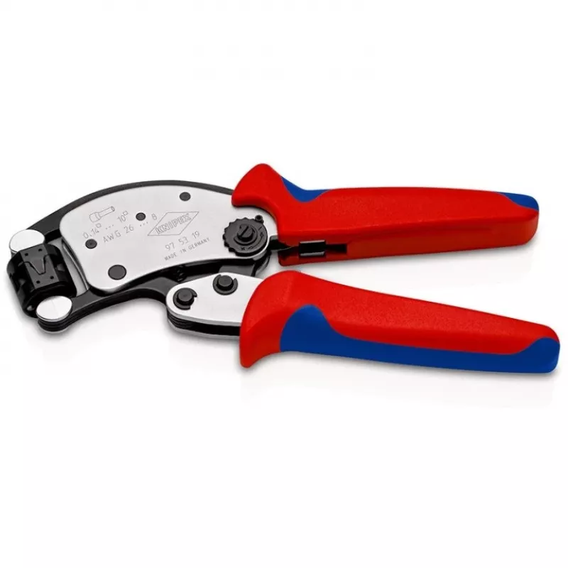 KNIPEX Twistor T savaime prisitaikančios užspaudimo replės užspaudimo replės vielgaliams