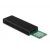 SSD korpusas DeLOCK išorinis USB Type-C Combo korpusas M.2 NVMe PCIe arba SATA SSD