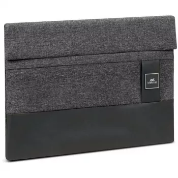 Įmautė Rivacase 8802 nešiojamojo kompiuterio dėklas 33,8 cm (13,3 col.) Juoda Pilka