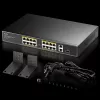 Cudy FS1018PS1 tinklo jungiklis su 18 Fast Ethernet prievadų ir PoE