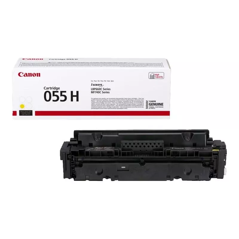 Canon 055H tonerio kasetė 1 vnt. Originali geltona
