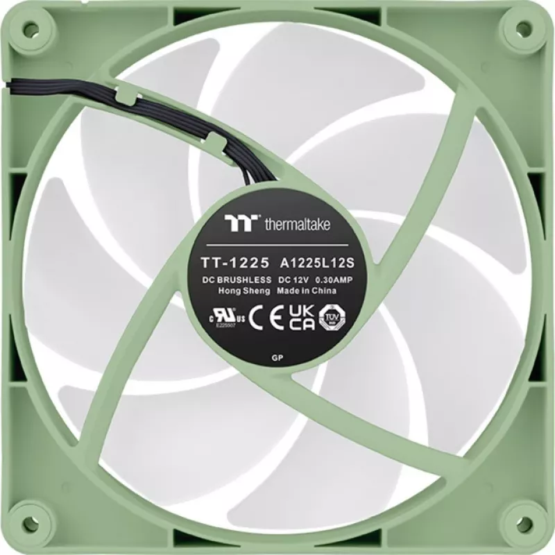Thermaltake CT120 ARGB Sync Matcha Green 120mm 2 vnt. korpuso ventiliatoriai
