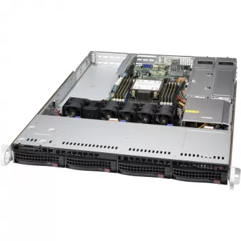 Supermicro CSE-815TQC4-R504WB3 server barebone Rack 1U Juoda Intel/AMD