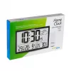 Sieninis laikrodis GreenBlue GB218 — ypač didelis LCD, orų stotis, patalpų ir lauko temperatūros, datos rodymas