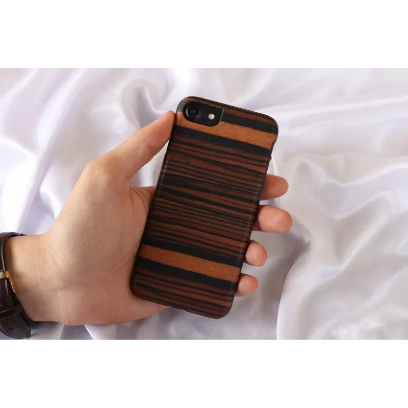 Dėklas Man&Wood Ebony/BL iPhone 7