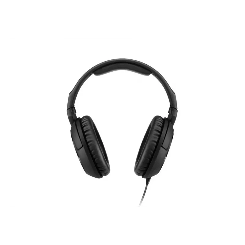 Laidinės studijinės ausinės Sennheiser HD 200 PRO — uždaros aplink ausis, 32 Ω, 20–20000 Hz, 2 m laidas, 3,5 mm, juodos