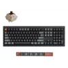 Mechaninė pilno dydžio klaviatūra Keychron V6 Ultra 8K — QWERTY, Bluetooth, RGB, juoda