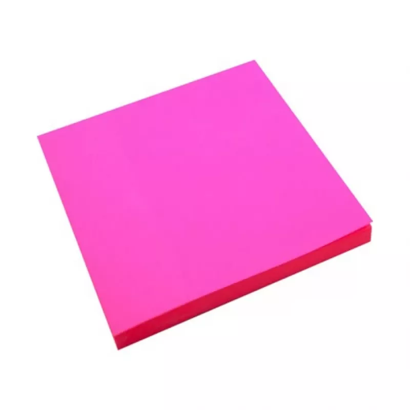 Lipnūs lapeliai Forpus, Neoniniai, 75x75 mm, Rožiniai (1x80)