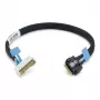 Super Micro Supermicro - SATA- / SAS kabelis - Mini Cool Edge IO (MCIO) x8 tiesus į plonas SAS x8 tiesus - 45 cm - PCIe Gen5 (CBL-MCIO-1270S4T2)