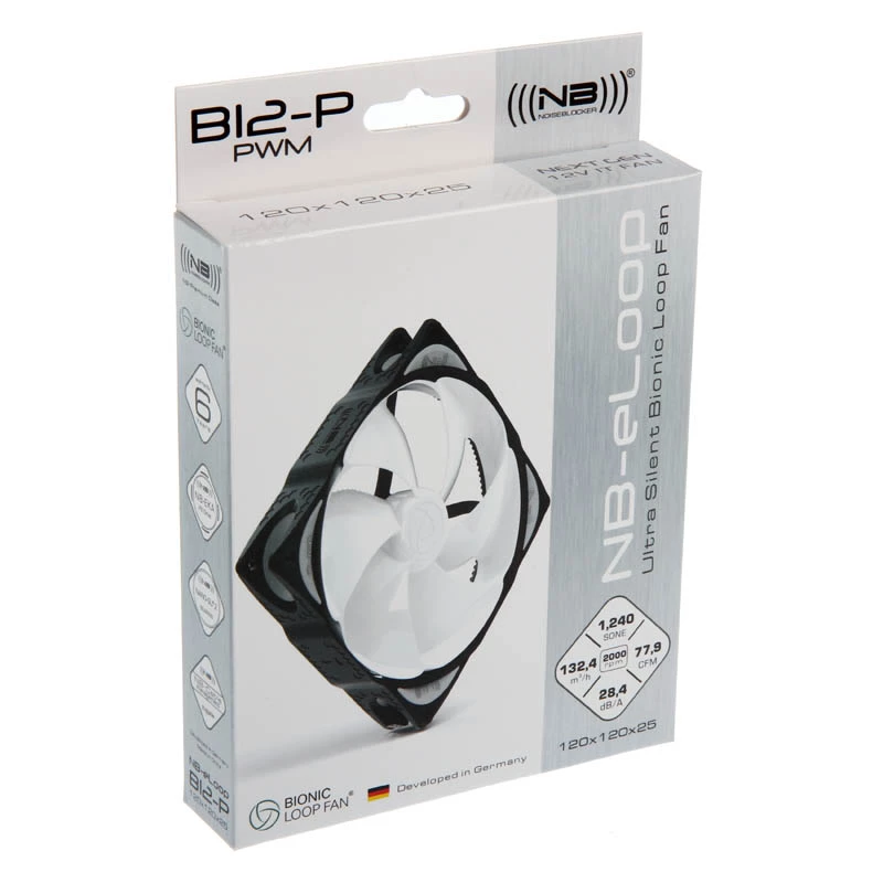 NOISEBLOCKER NB-eLoop Fan B12-P 120mm PWM