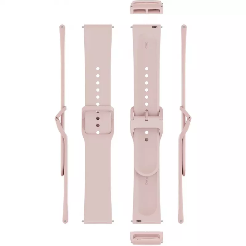 Laikrodžio dirželis Xiaomi BHR9469GL TPU, ilgis 135–205 mm, Candy Pink