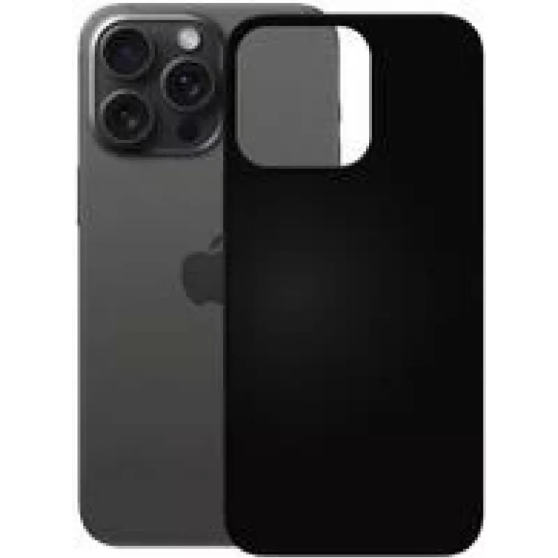 PEDEA minkštas TPU dėklas iPhone 15 Pro, juodas (50160977)