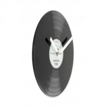 NeXtime klok 5163 Little Spinning Time, Ø20 cm, sieninis, juodas