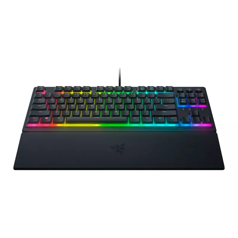 Razer Ornata V3 Tenkeyless klaviatūra žaidimams USB QWERTZ juoda
