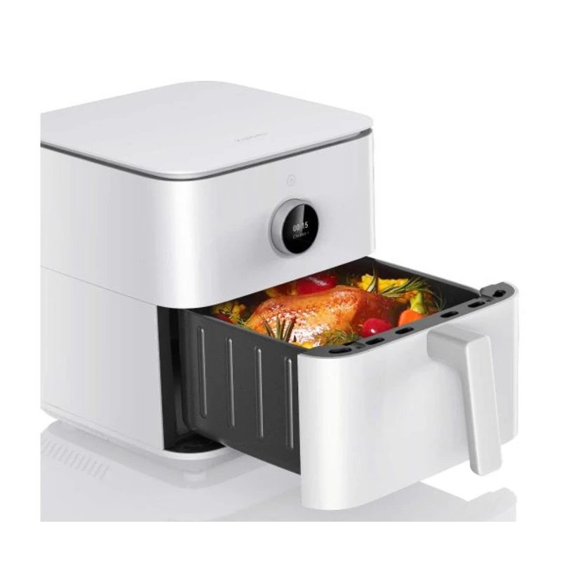 Oro gruzdintuvė Xiaomi Smart Single 6,5 L 1800 W Balta — 6,5 L, 1800 W, Wi‑Fi, LCD, PTFE dubuo
