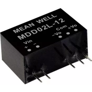 Maitinimo adapteris MEAN WELL MDD02N-15 2 W 15 V 21,6-26,4 V