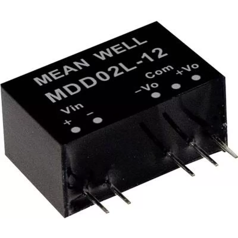Maitinimo adapteris MEAN WELL MDD02N-15 2 W 15 V 21,6-26,4 V