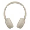 JVC HA-S59W ausinės su mikrofonu laidinės ir belaidės ant galvos muzikai / kasdienai USB Type-C Bluetooth smėlio spalvos