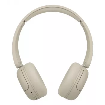 JVC HA-S59W ausinės su mikrofonu laidinės ir belaidės ant galvos muzikai / kasdienai USB Type-C Bluetooth smėlio spalvos