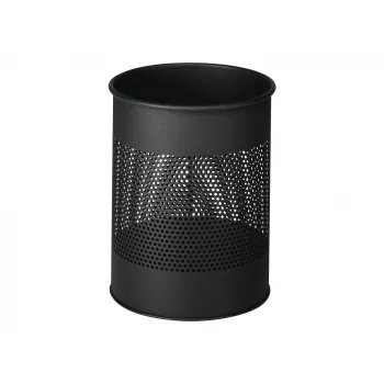 Šiukšliadėžė Durable 331058 15 L apvali metalinė antracito spalvos