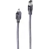 shiverpeaks ®-BASIC-S--FireWire-Connection Cable, IEEE 1394B Cable, 9-pol Plug to 1394A 4-pol Plug, 1,8m (BS77212)