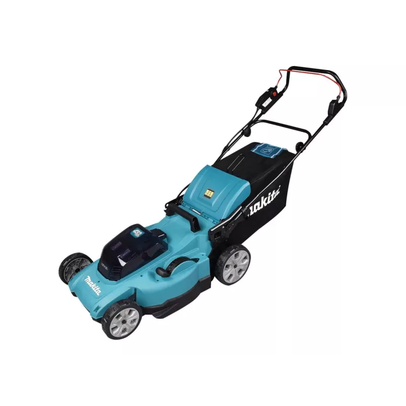 Makita DLM480Z žoliapjovė Stūmimo žoliapjovė Akumuliatorinė Juoda, Turkio