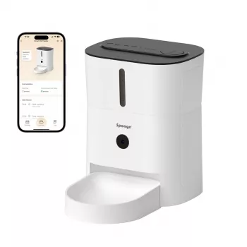 Išmanusis gyvūnų šėryklas su kamera Sponge SPONGE Pet Feeder Smart Camera