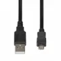 USB A į Micro-USB B kabelis IBOX IKU2M18 1,8 m USB 2.0, juodas, 2 A