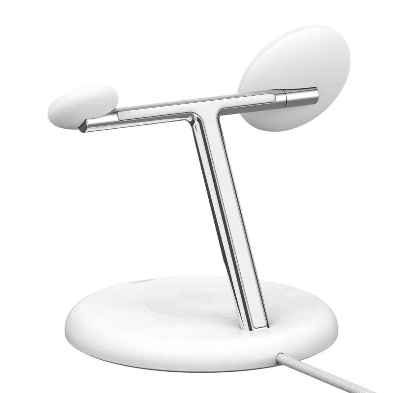 Belkin WIZ023VFBK mobiliojo įrenginio įkroviklis Ausinės, Išmanusis telefonas, Išmanusis laikrodis Juodas USB Belaidis įkrovimas Vidaus patalpoms