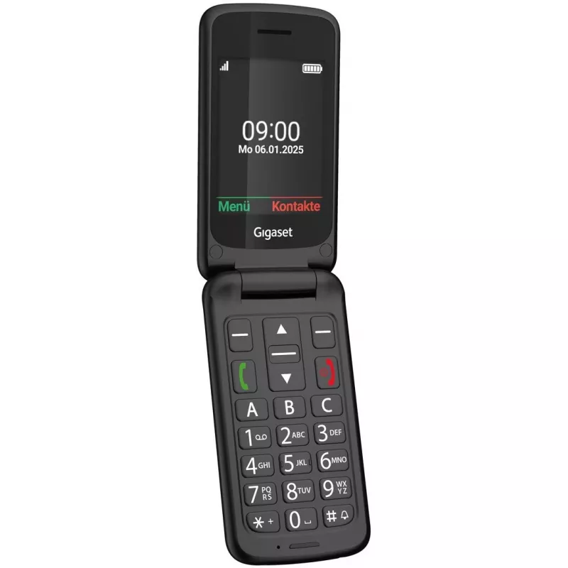 Išmanusis telefonas Gigaset GL595 2.8 colio 0.3 MP juodas