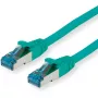 VALUE - komutacinis kabelis - RJ-45 (M) to RJ-45 (M) - 3 m - SFTP, PiMF - CAT 6a - Halogen-Free, Moulded, Snagless, stranded - Green (21.99.1943)