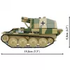Konstrukcinis modelio rinkinys Cobi SD.KFZ.138/1 Grille, 720 vnt., demonstracinis modelis