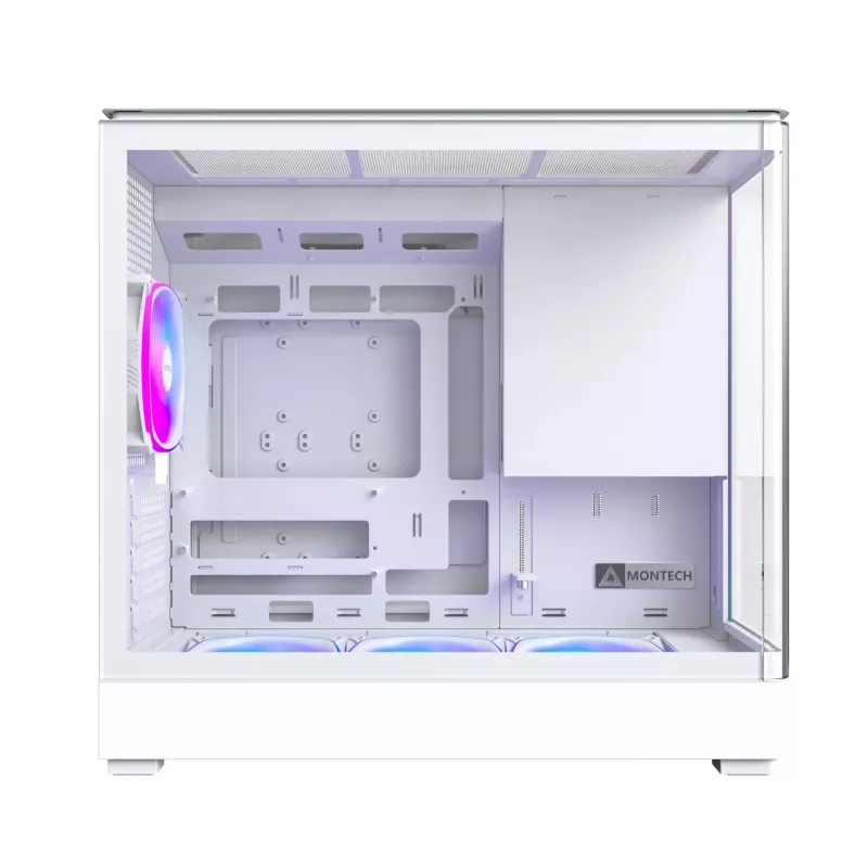 PC korpusas Montech KING 15 PRO White — Micro ATX / Mini-ITX, Midi Tower
