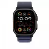 Apple 49 mm Navy Alpine Loop - Small - Juodas titano apdaila