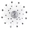 Sieninis laikrodis ESPERANZA EHC002 — mechaninis, apvalus, 50 cm skersmuo, 25 mm gylis, aliuminio rėmas, stiklo gaubtas, nerūdijančio plieno apdaila