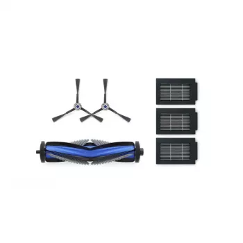 Ecovacs DKT060202 priedų rinkinys robotui dulkių siurbliui — 6 vnt., juodos/mėlynos/pilkos spalvos