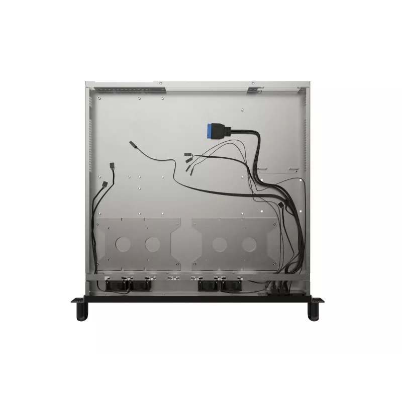 Rack Chassis Lanberg SC01-4201-10B 1U Juoda 4 Fans