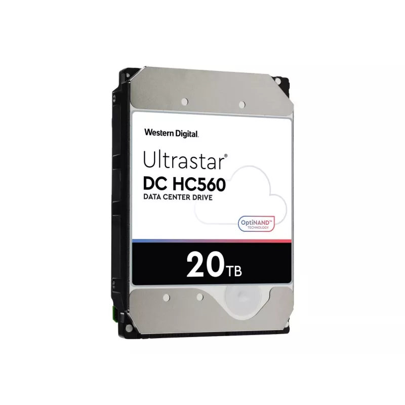 WD Ultrastar DC HC560 - Festplatte - 20TB - intern - 3.5 (8,9 cm) - SATA 6Gb/s - 7200 U/min - Puffer: 512MB (0F38785)