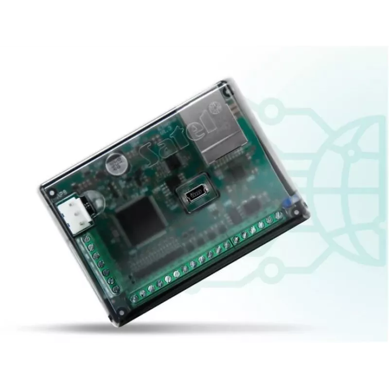Pranešimų modulis SATEL ETHM-A apsaugos signalizacijos sistemoms, 12 V, 80 mA, 83×26×60 mm