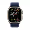 Watch Ultra 2 GPS + Cellular 49 mm natūralaus titano korpusas su mėlyna „Trail Loop“ apyranke - M/L