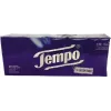 Tempo Classic 4 sluoksnių kišeninės nosinės, baltos, 15 x 10 vnt.