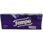 Tempo Classic 4 sluoksnių kišeninės nosinės, baltos, 15 x 10 vnt.
