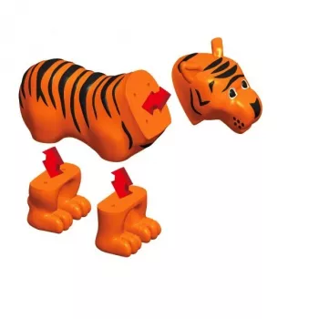 Animal Popular Playthings Magnetic Mix or Match Animals Multicolour