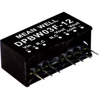 Maitinimo adapteris MEAN WELL DPBW03F-12 3 W 12 V 0,125 A RoHS